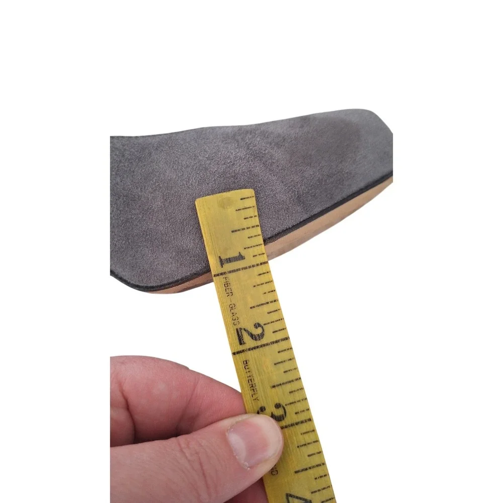 Kate Spade Pumps  Gray Suede‎ Heels Platform Stiletto 7.5